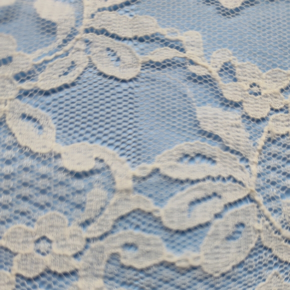 Vintage French Calais Leavers Lace 14-Yards 3.75in Bridal Couture Scalloped - Picture 3 of 6
